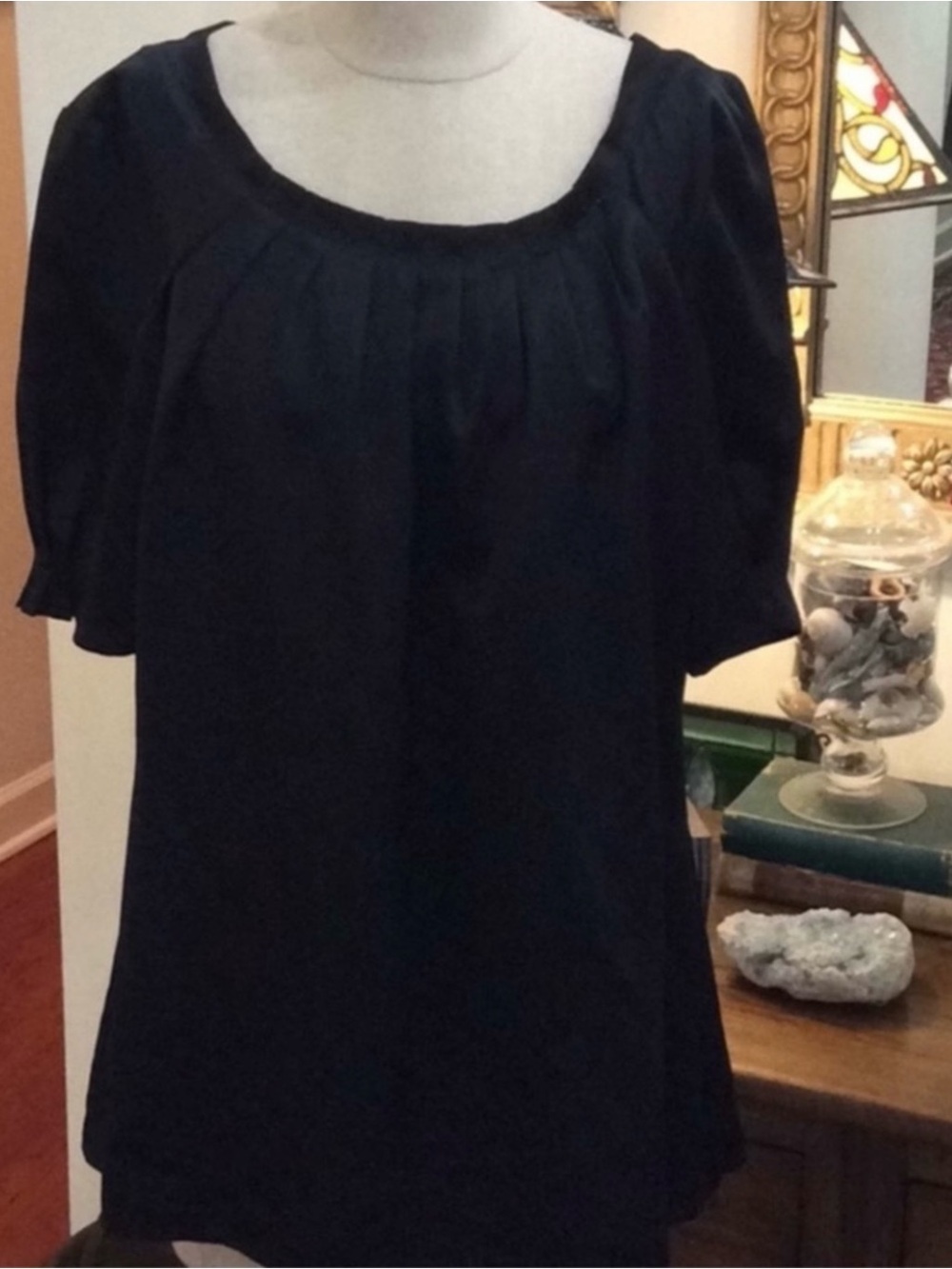 Beautiful Black XL Mix It Blouse(NWOT)